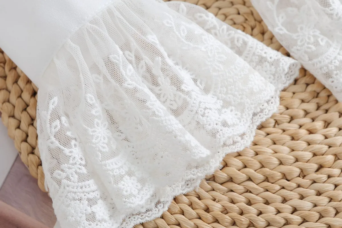 Lace Cuffs White Detachable Fake Sleeves Wedding Bridal Gowns Accessories Sweater Cuff Halloween Costume Cosplay Accessories