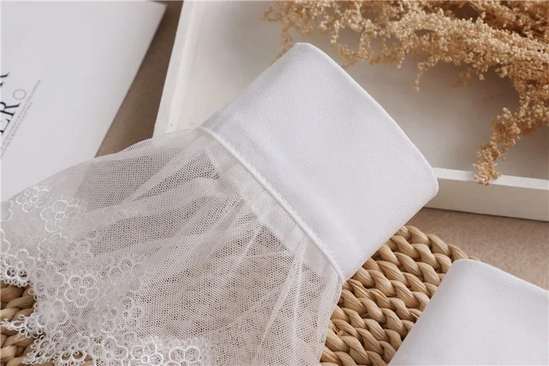 Lace Cuffs White Detachable Fake Sleeves Wedding Bridal Gowns Accessories Sweater Cuff Halloween Costume Cosplay Accessories