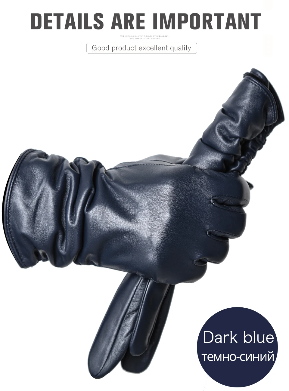 Winter Sheepskin Women's Gloves Warm Plus Velvet Short Thin Touch Screen Driving Female Color Leather Gloves New High End-2801T