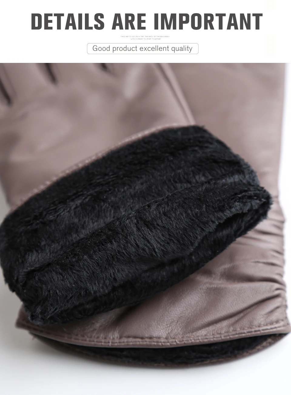 Winter Sheepskin Women's Gloves Warm Plus Velvet Short Thin Touch Screen Driving Female Color Leather Gloves New High End-2801T