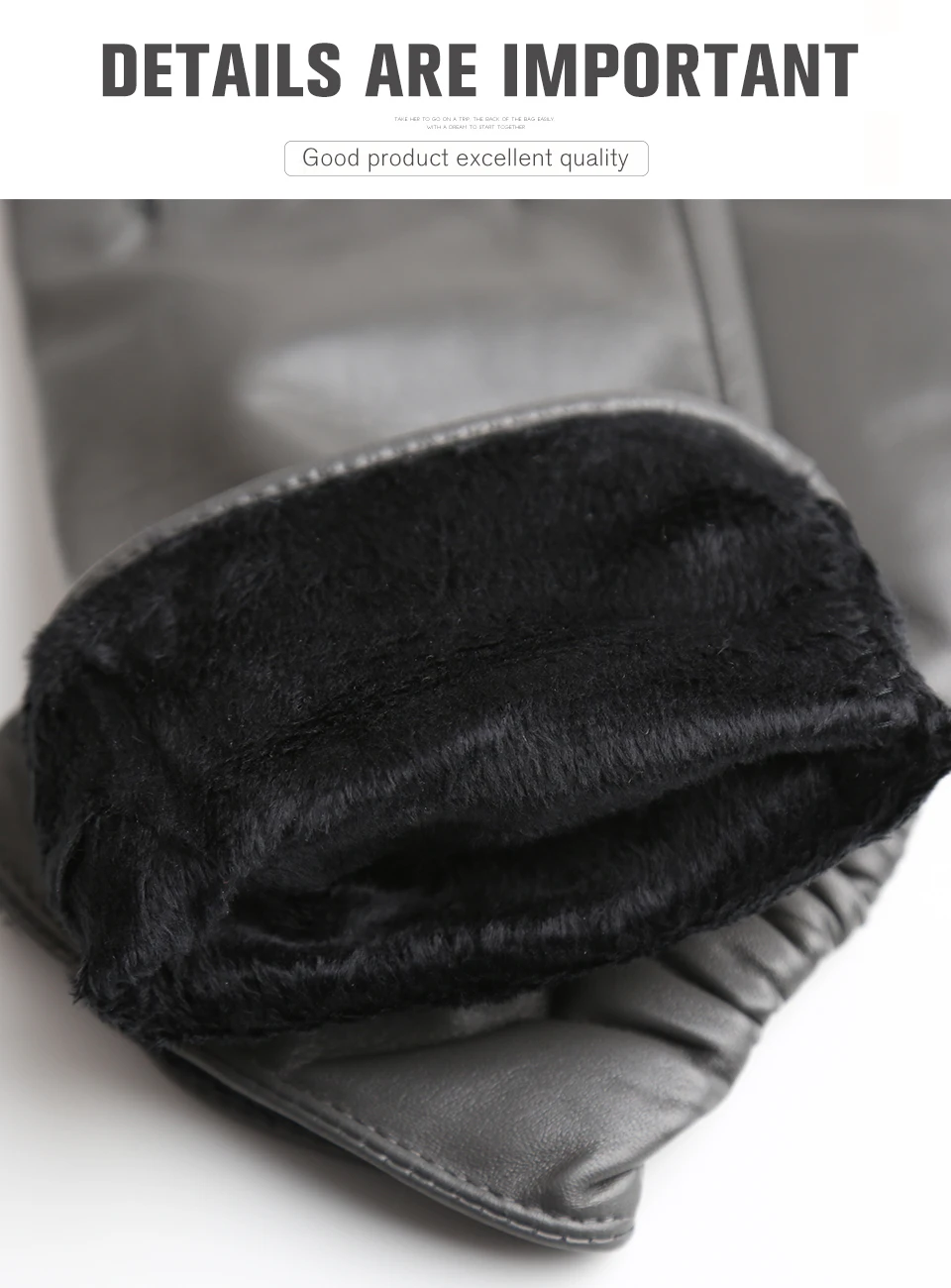 Winter Sheepskin Women's Gloves Warm Plus Velvet Short Thin Touch Screen Driving Female Color Leather Gloves New High End-2801T