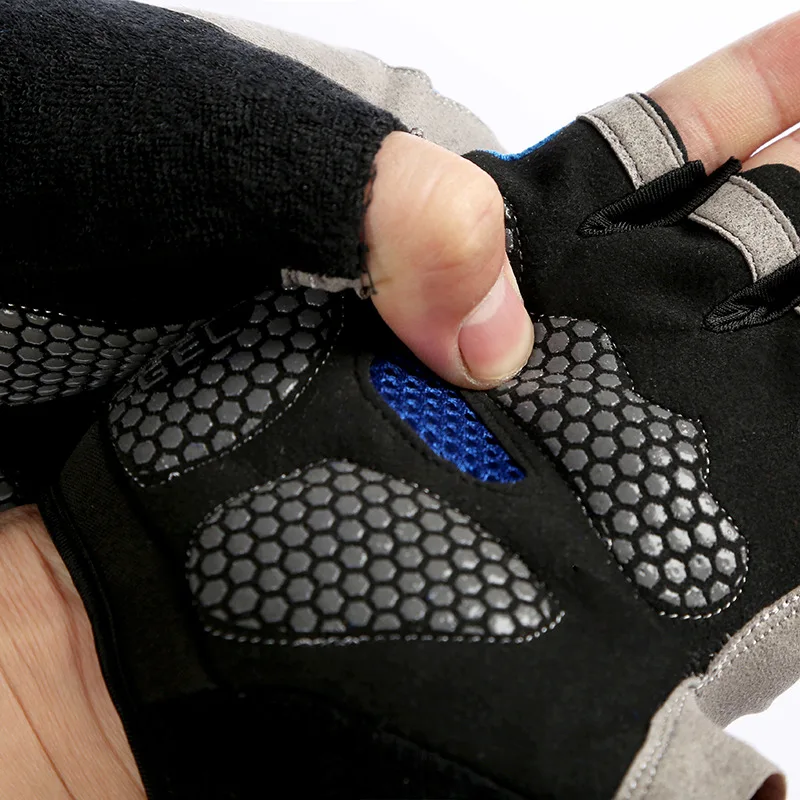 Women Cycling Bicycle Gloves Half Finger Gym Gloves Men Mitten Breathable Anti-slip Glove Fitness Sport Training Gloves