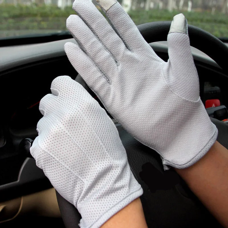 Female Sports Fitness Cycling Sunscreen Touch Screen Long Fingerless Mitten Women Cotton Fashion Half Finger Driving Gloves B89