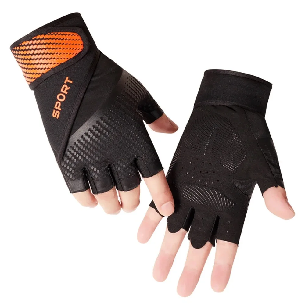 1 Pair Workout Gloves - Gym Weight Lifting Gloves with Wrist Wrap Support,Full Palm Protection & Extra Grips for Fitness,Pull-up
