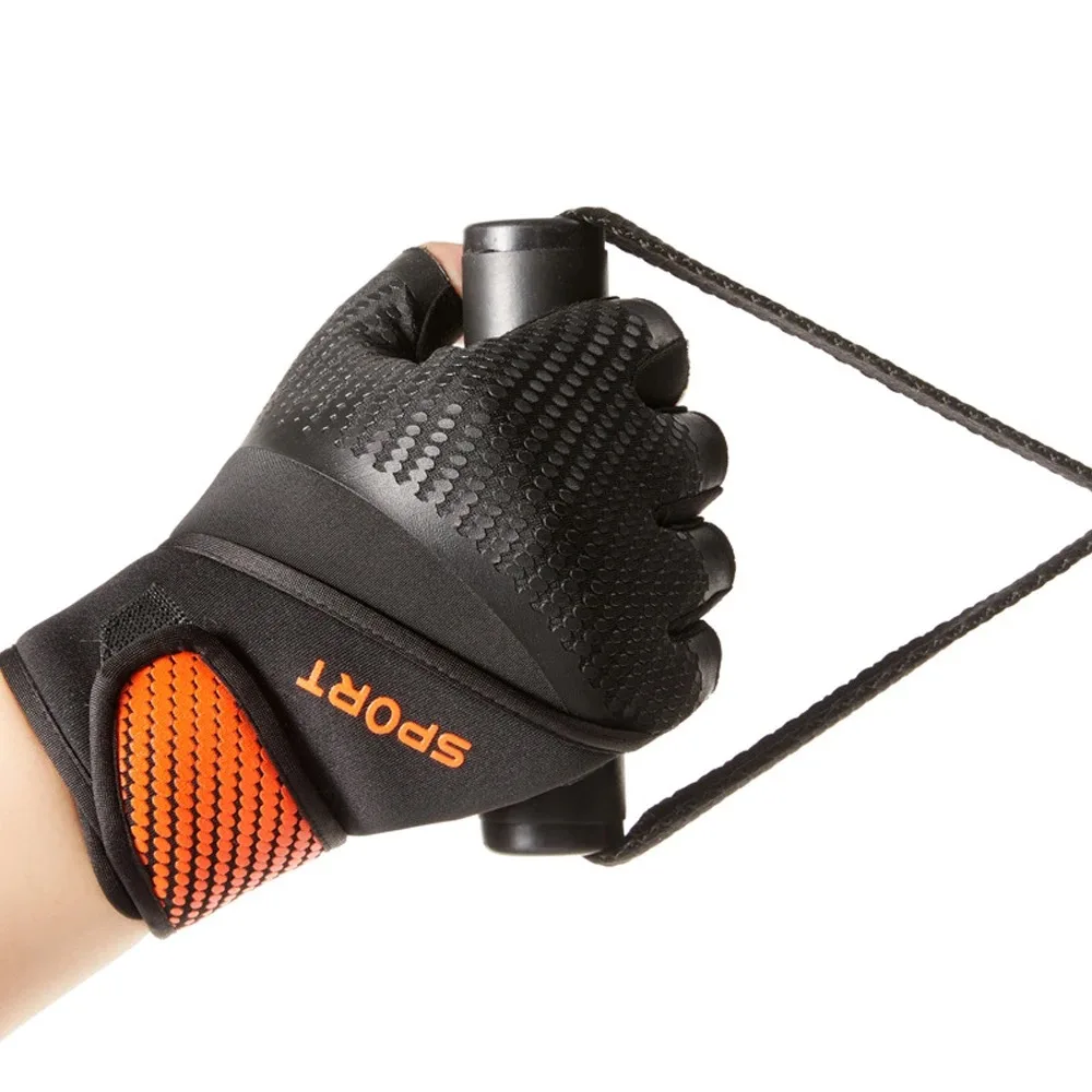 1 Pair Workout Gloves - Gym Weight Lifting Gloves with Wrist Wrap Support,Full Palm Protection & Extra Grips for Fitness,Pull-up