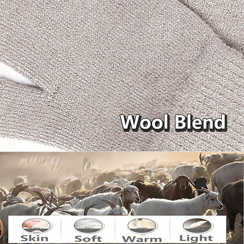 Women Men Half Finger Cashmere Glove Short Warm Soft Wool Knitted Wrist Mitten Winter Woolen Stretch Fingerless Gloves Boy Girl