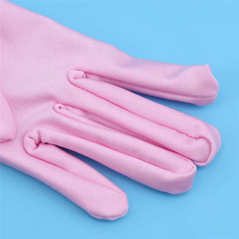 Women's Mittens Long Gloves Autumn Winter Fashion Solid Colors Female Satin Opera Evening Party Prom Costume Glove