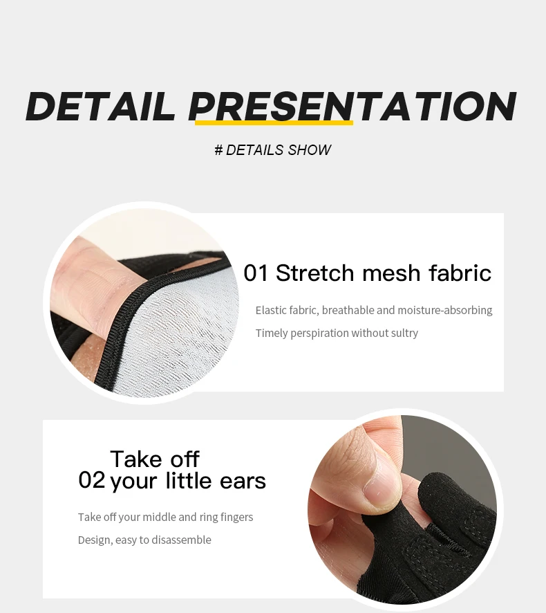 Professional Gym Fitness Breathable Anti-Slip Women Men Half Finger Summer Fishing Cycling Fingerless Gloves Female Bicycle Bike