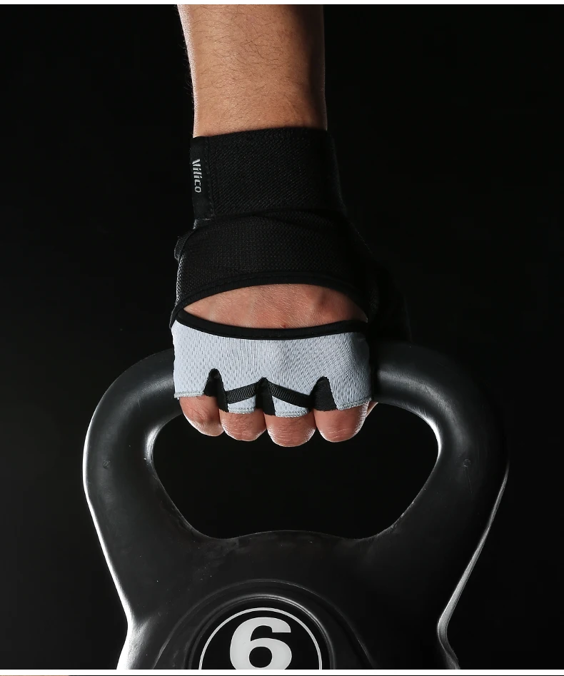 Professional Gym Fitness Breathable Anti-Slip Women Men Half Finger Summer Fishing Cycling Fingerless Gloves Female Bicycle Bike