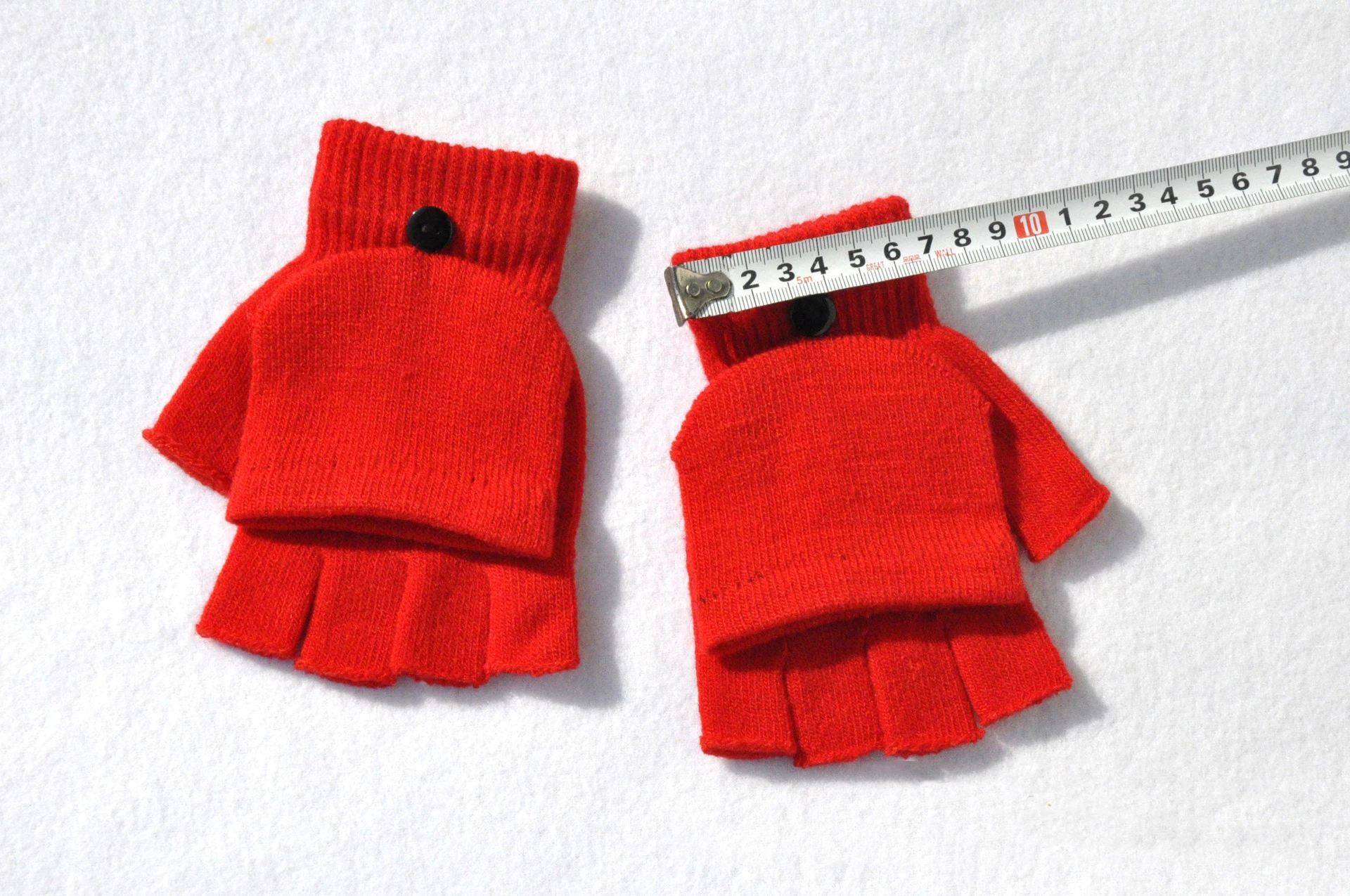 Knitted Flip Cover Half Finger Gloves Winter Women Men Student Solid Warmer Gloves Girl Mittens Female Lady Cycling Gloves New