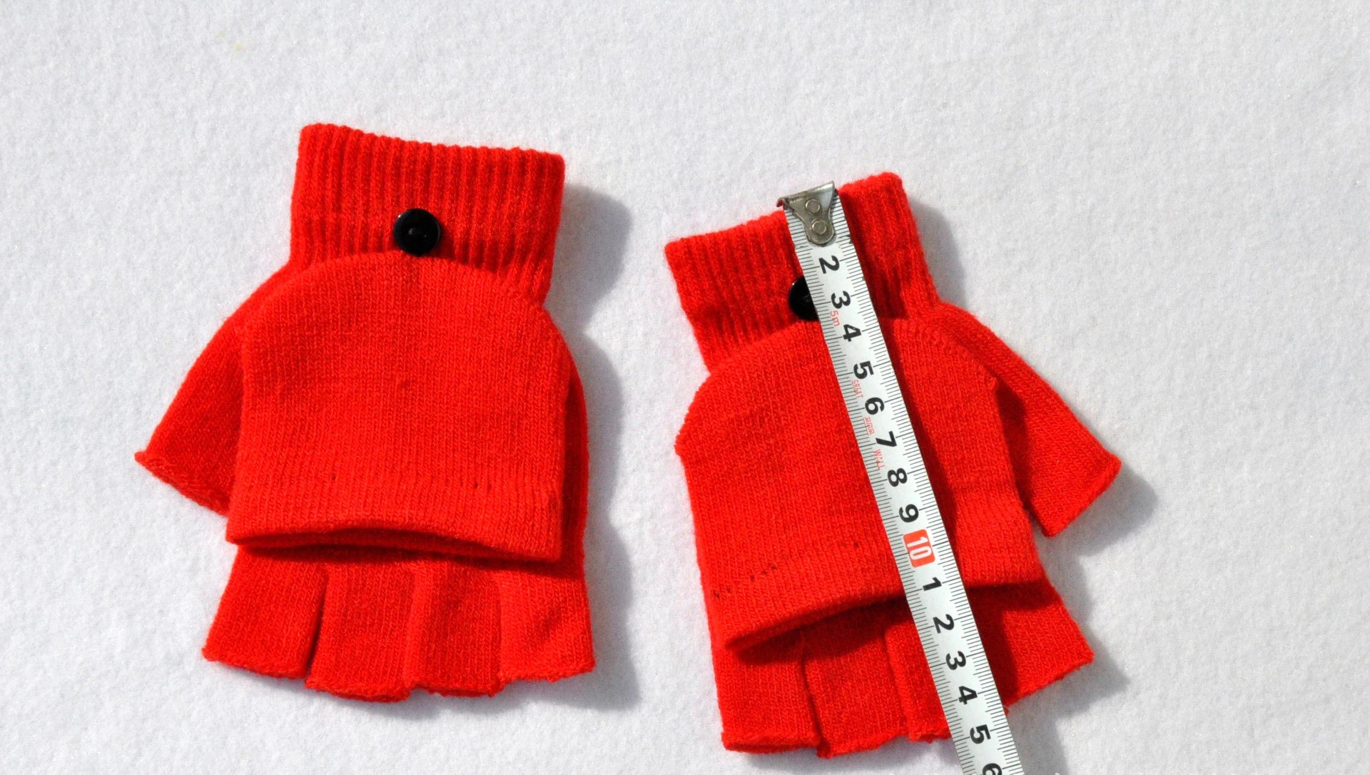 Knitted Flip Cover Half Finger Gloves Winter Women Men Student Solid Warmer Gloves Girl Mittens Female Lady Cycling Gloves New