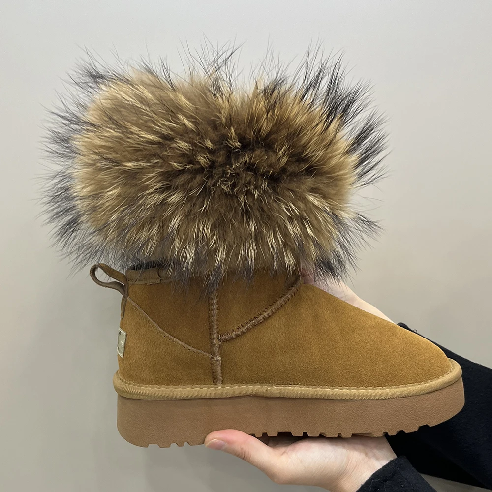 New Arrival Female Natural fox Fur Cuffs Knitted Warm Real Fox Fur Mittens Women Winter Outdoor fox Fur Cuffs