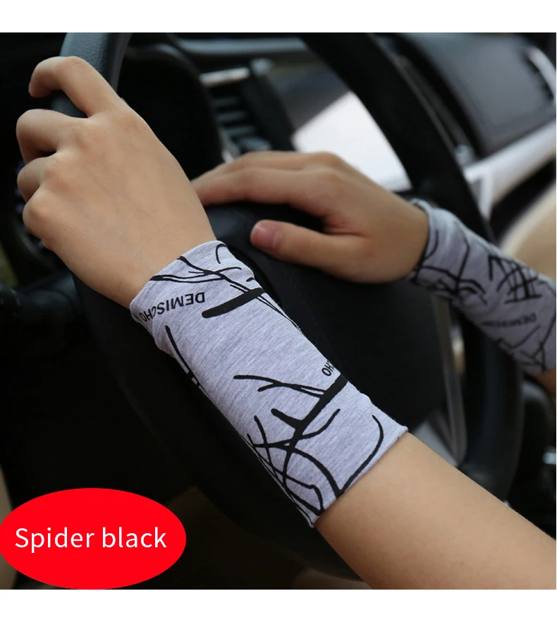 Decorate Wrist Guard Men's Summer Fashion Thin Trend Sports Fitness Wicking Sweat Female Yoga Sun Exercise Cover Scar Tattoo