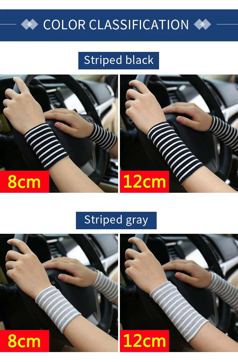 Decorate Wrist Guard Men's Summer Fashion Thin Trend Sports Fitness Wicking Sweat Female Yoga Sun Exercise Cover Scar Tattoo