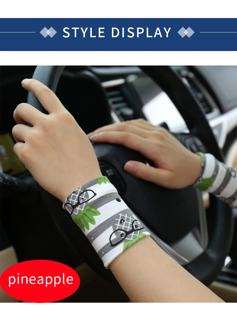 Decorate Wrist Guard Men's Summer Fashion Thin Trend Sports Fitness Wicking Sweat Female Yoga Sun Exercise Cover Scar Tattoo