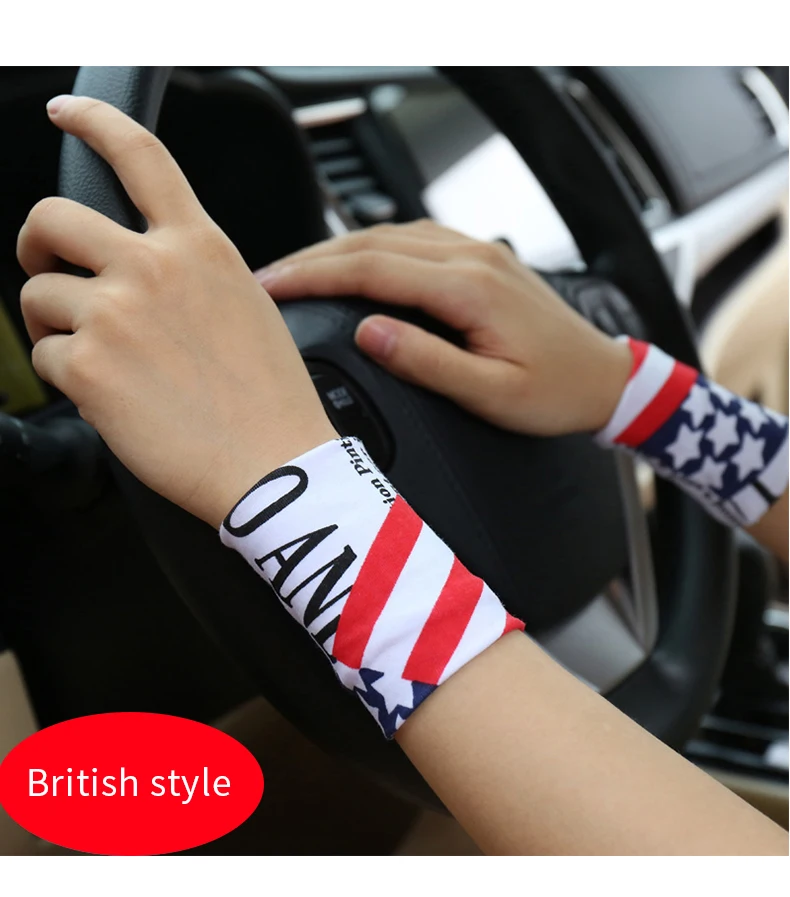 Decorate Wrist Guard Men's Summer Fashion Thin Trend Sports Fitness Wicking Sweat Female Yoga Sun Exercise Cover Scar Tattoo