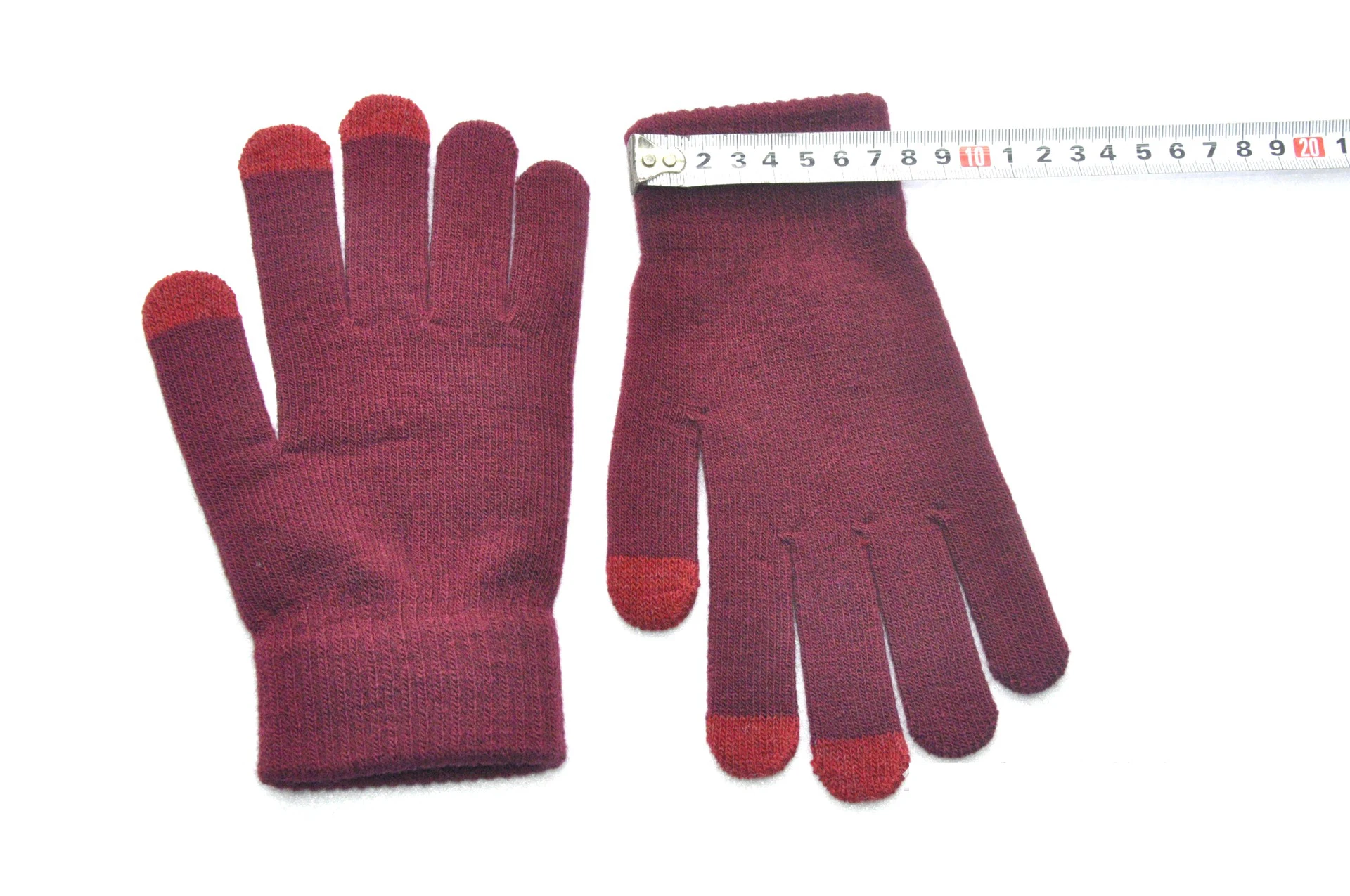 New Winter Thicken Warm Gloves For Men Women Students Knitted Three Finger Touch Screen Mittens Outdoor Cycling Skiing Gloves