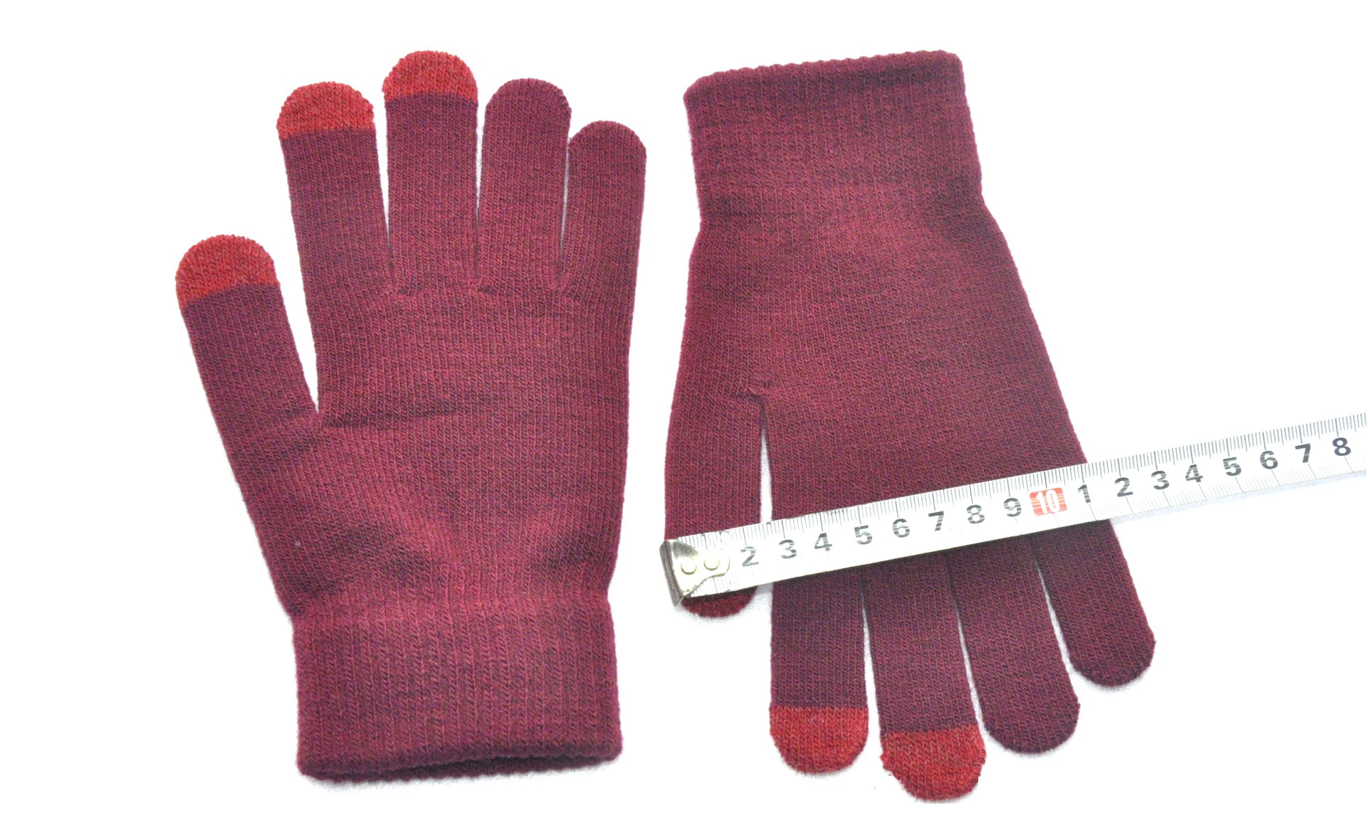 New Winter Thicken Warm Gloves For Men Women Students Knitted Three Finger Touch Screen Mittens Outdoor Cycling Skiing Gloves