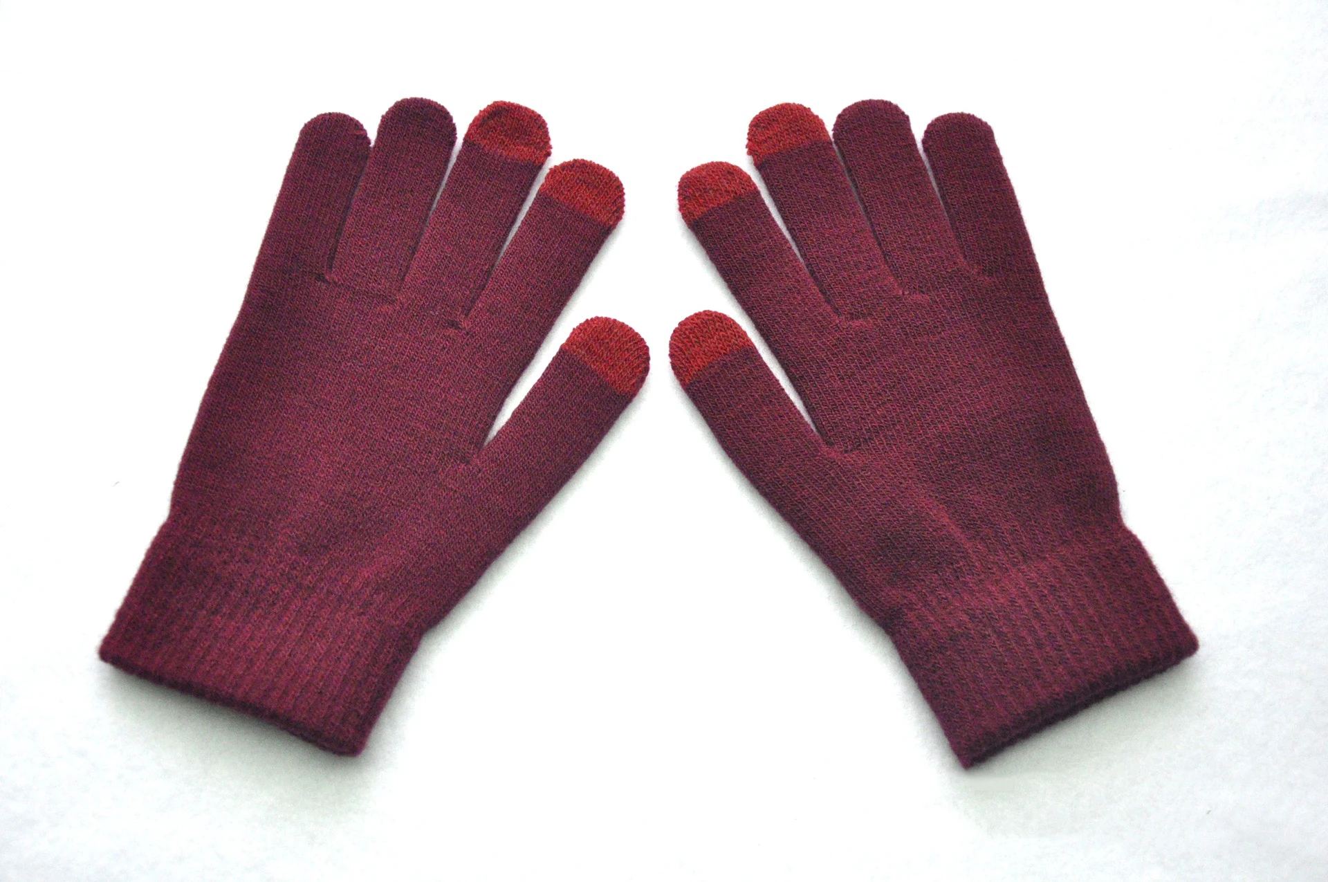 New Winter Thicken Warm Gloves For Men Women Students Knitted Three Finger Touch Screen Mittens Outdoor Cycling Skiing Gloves