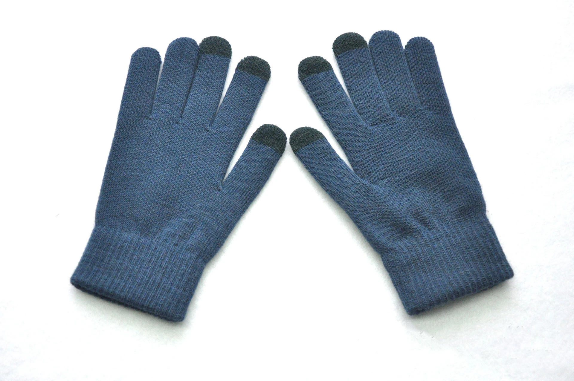 New Winter Thicken Warm Gloves For Men Women Students Knitted Three Finger Touch Screen Mittens Outdoor Cycling Skiing Gloves