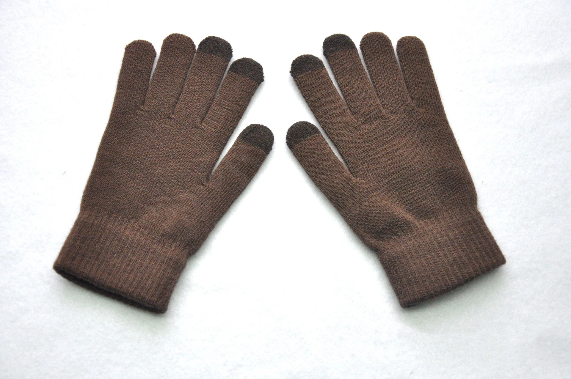 New Winter Thicken Warm Gloves For Men Women Students Knitted Three Finger Touch Screen Mittens Outdoor Cycling Skiing Gloves