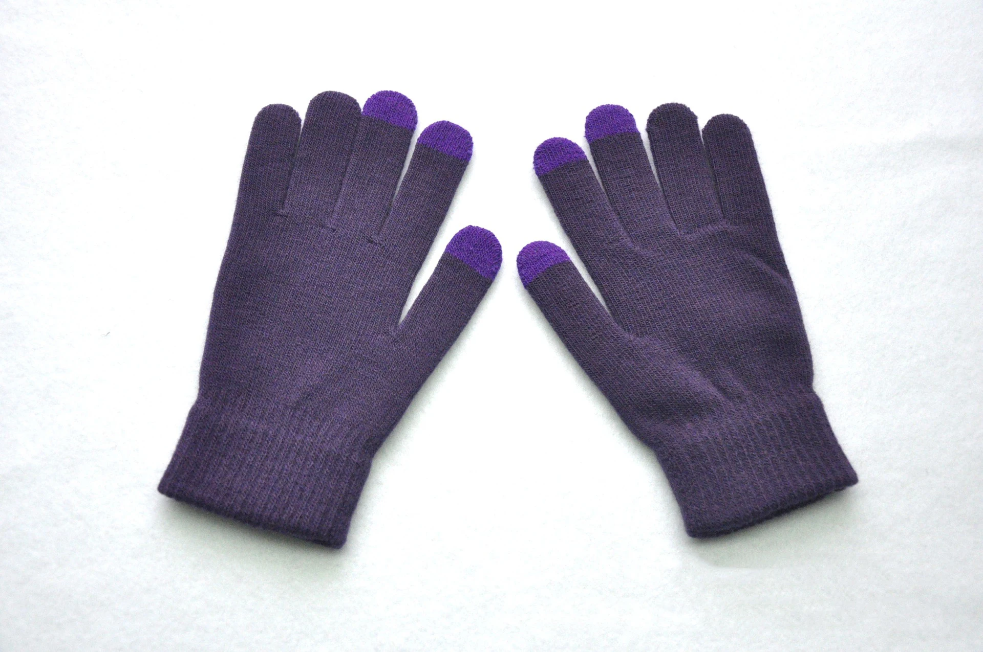 New Winter Thicken Warm Gloves For Men Women Students Knitted Three Finger Touch Screen Mittens Outdoor Cycling Skiing Gloves