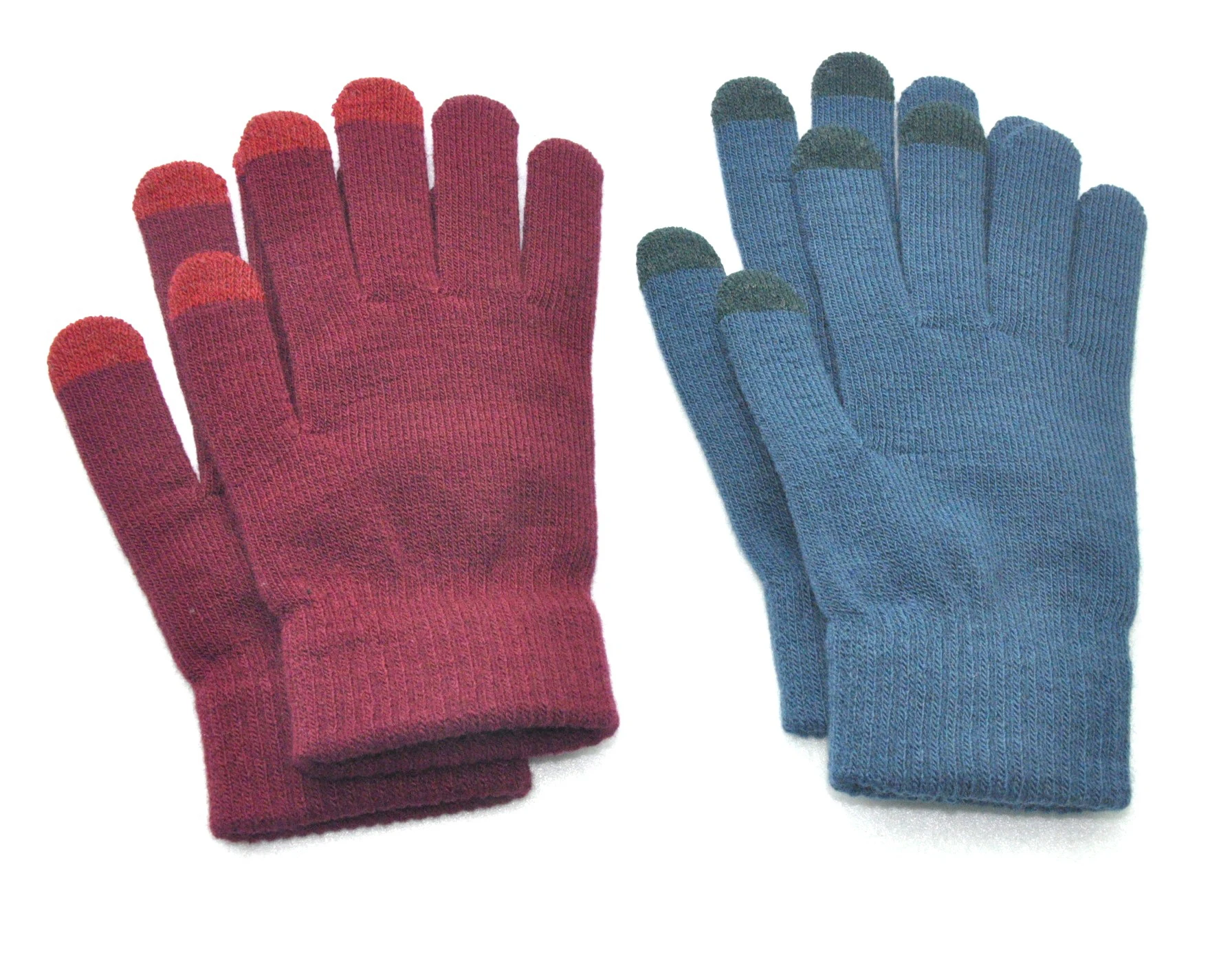 New Winter Thicken Warm Gloves For Men Women Students Knitted Three Finger Touch Screen Mittens Outdoor Cycling Skiing Gloves