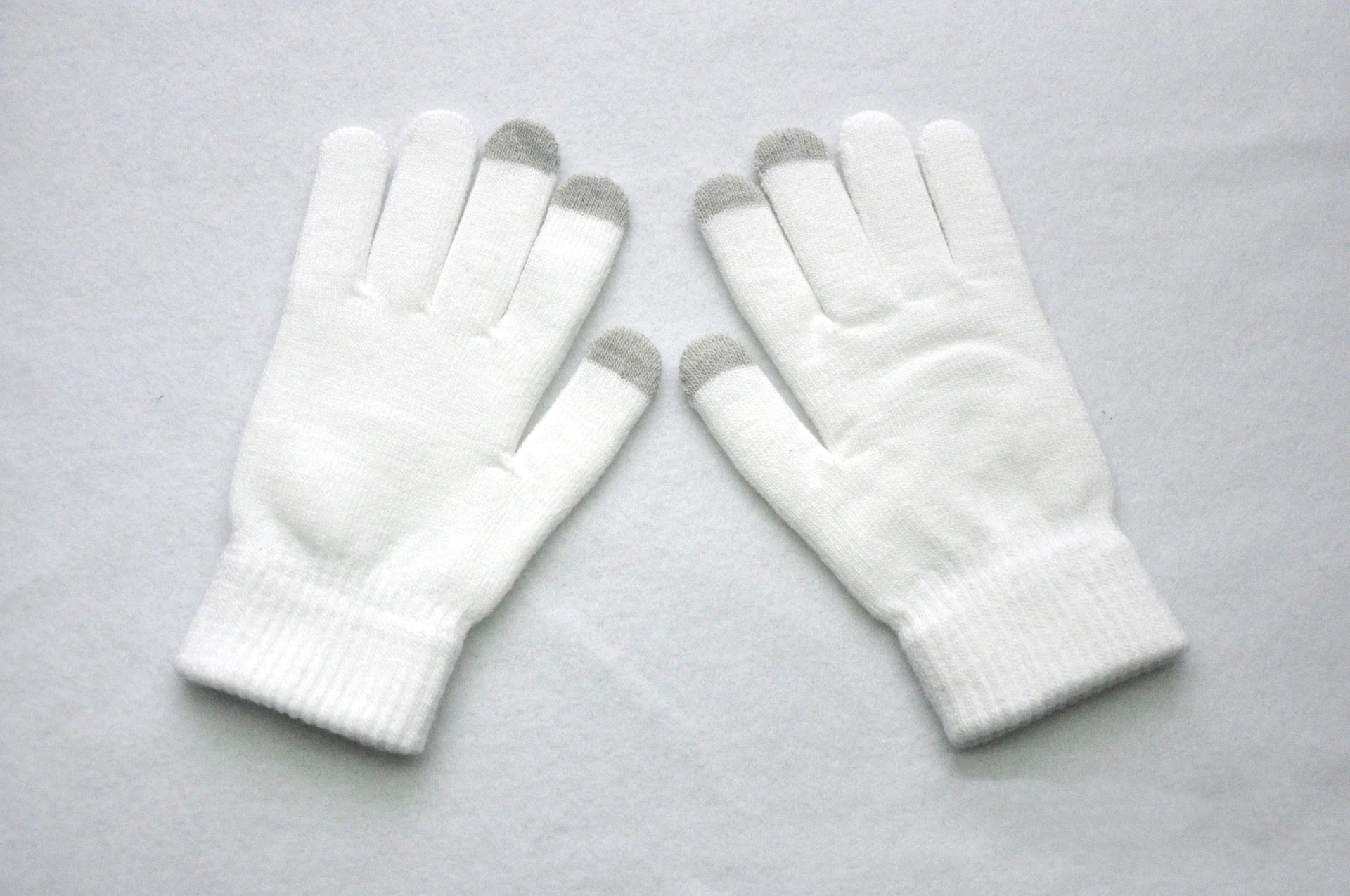 New Winter Thicken Warm Gloves For Men Women Students Knitted Three Finger Touch Screen Mittens Outdoor Cycling Skiing Gloves