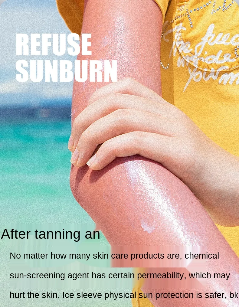 Summer Anti Eltraviolet Ice Sleeve Driving Sunscreen Gloves Women Ice Silk Sleeve Men Arm Sleeve
