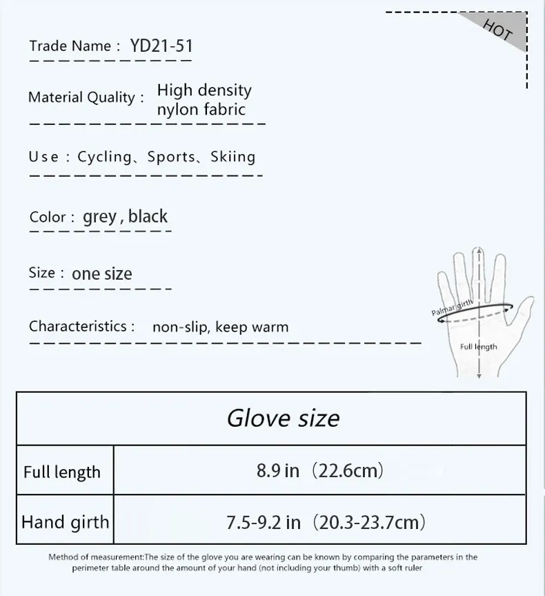Football Gloves Waterproof Thermal Grip Outfield Cycling Player Bicycle Field Bike Sports Sports Outdoor guantes moto
