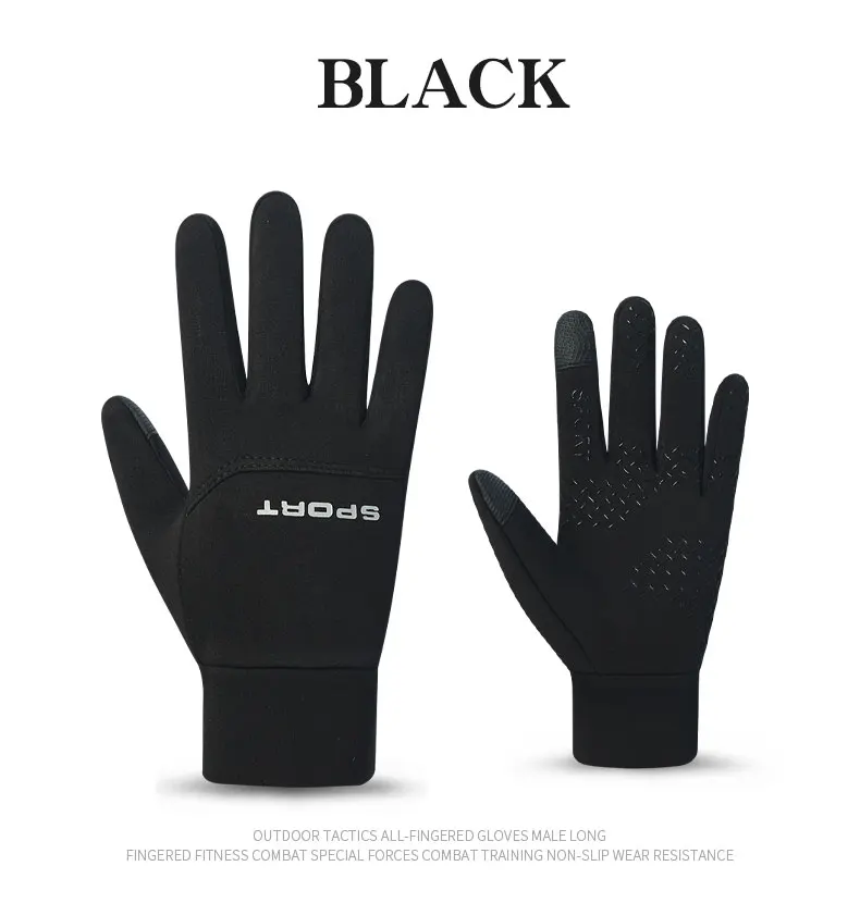 Football Gloves Waterproof Thermal Grip Outfield Cycling Player Bicycle Field Bike Sports Sports Outdoor guantes moto