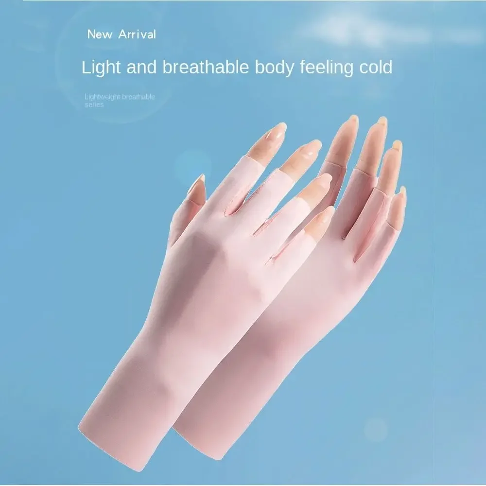 Sunscreen Gloves Nail Art Glove UV Protection Gloves Protecter For Nail Art Gel UV LED Lamp Tool