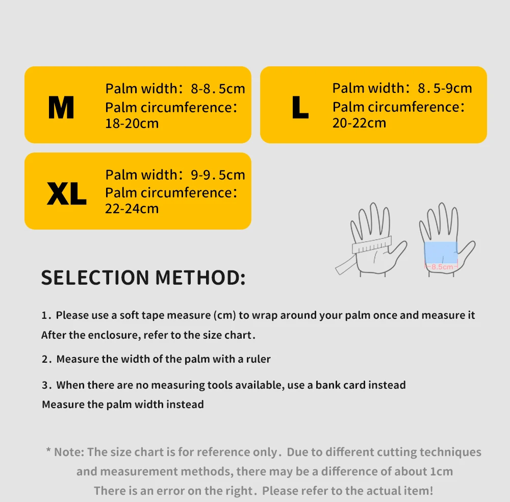 Riding Gloves Road Bikes Shock-Absorbing Anti Slip Wear-Resistant Touch Screen Sports Mountain Bike Gloves Halloween Gift Gloves