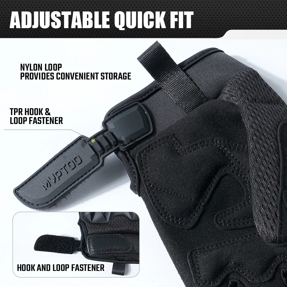 Tactical Gloves Touch Screen Sport Hunting Paintball Shooting Airsoft Outdoor Bicycle Work Rubber Protective Anti-Skid Gear Men