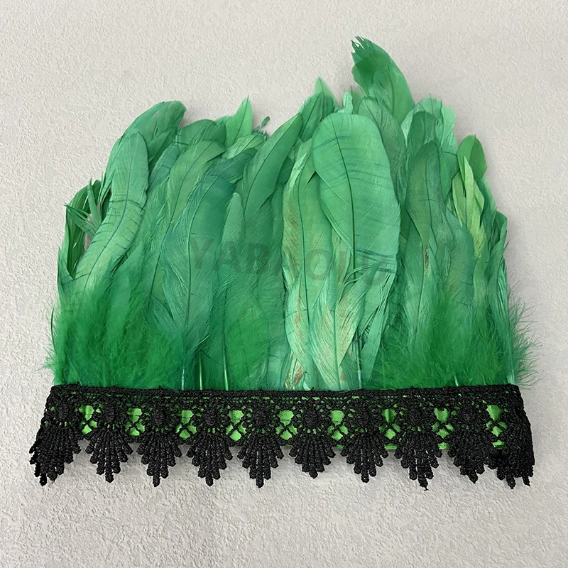 Natural Feather Sleeve Cuffs Gloves Party Cosplay Lace Wrist Cuffs Fur Sleeve Furry Accessories Carnival Stage Show Costume