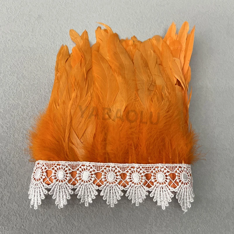 Natural Feather Sleeve Cuffs Gloves Party Cosplay Lace Wrist Cuffs Fur Sleeve Furry Accessories Carnival Stage Show Costume