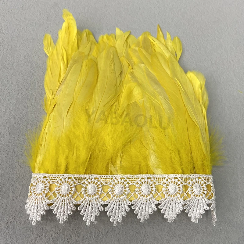Natural Feather Sleeve Cuffs Gloves Party Cosplay Lace Wrist Cuffs Fur Sleeve Furry Accessories Carnival Stage Show Costume