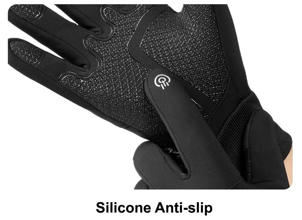 Autumn Winter Warm Windproof Waterproof Touch Screen Gloves for Men And Women Outdoor Fishing Running Cycling Skiing Cold Gloves