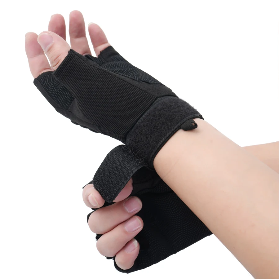 New Outdoor Tactical Gloves Men Protective Shell  Mittens Antiskid Workout Fitness Gloves For Men Women
