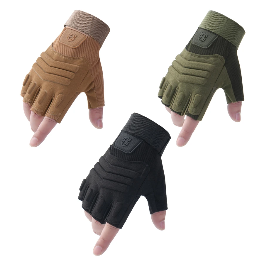 New Outdoor Tactical Gloves Men Protective Shell  Mittens Antiskid Workout Fitness Gloves For Men Women