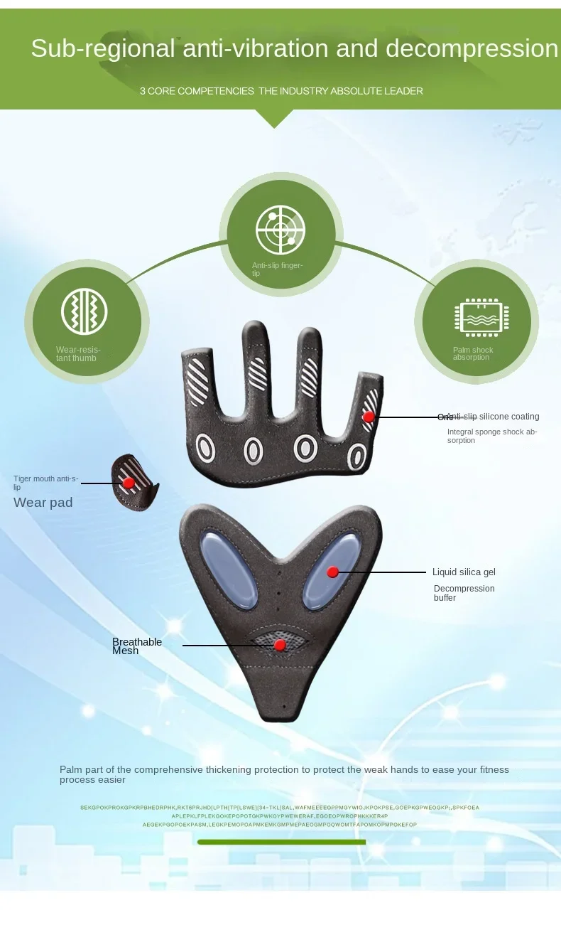 Women's Sports Gloves Fitness Outdoor Sports Anti Slip and Shock-absorbing Half Finger Gloves Durable and Breathable