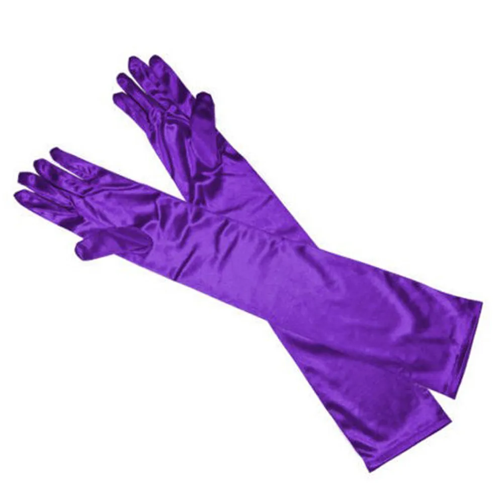 Gloves Party Long Opera Evening Womens Bridal Prom Gloves Wedding Satin Trendy 2025 Ladies' Clothing Accessories Decor украшения