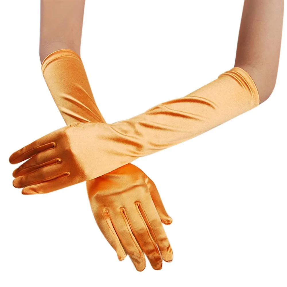 Gloves Party Long Opera Evening Womens Bridal Prom Gloves Wedding Satin Trendy 2025 Ladies' Clothing Accessories Decor украшения