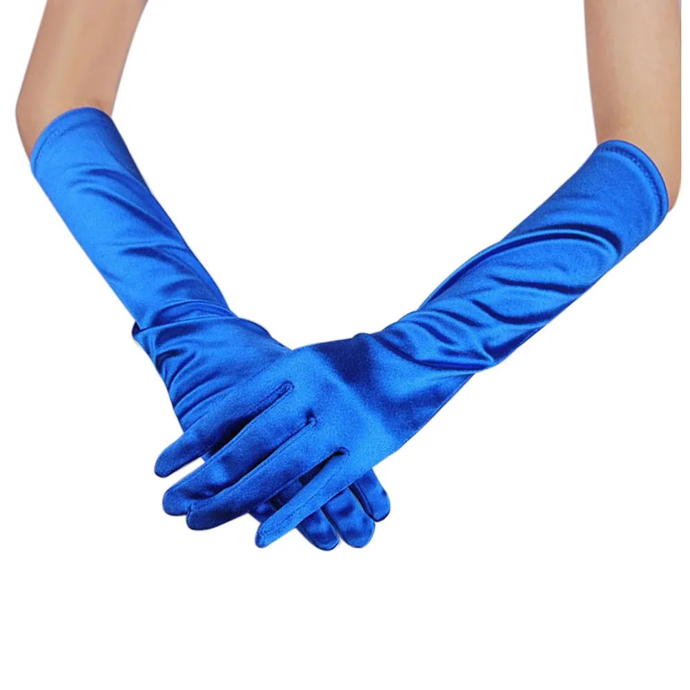 Gloves Party Long Opera Evening Womens Bridal Prom Gloves Wedding Satin Trendy 2025 Ladies' Clothing Accessories Decor украшения