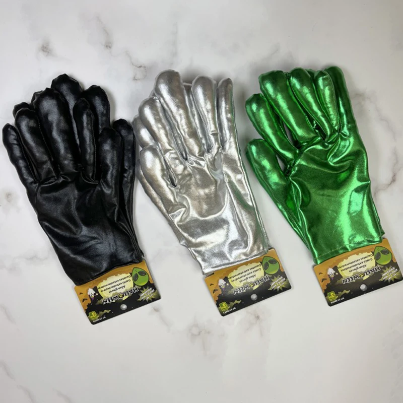 Halloween Alien Party Cosplay Performance Masquerade Ball Space Theme Gloves Birthday Christmas Street Dance Personality
