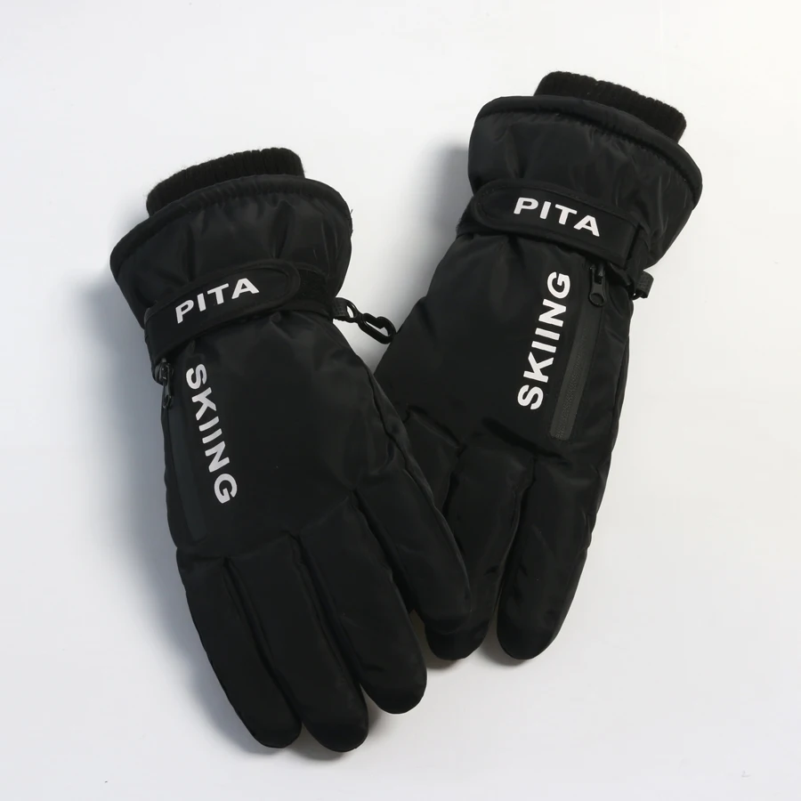 WOMEN'S Professional Winter Warm Skiing Gloves, Warm Snow Gloves, Waterproof Motorcycle Gloves, Smile 506 Touch Screen
