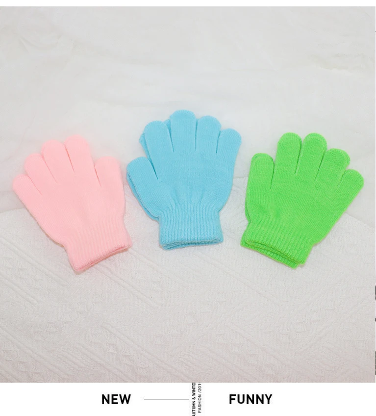 For 2-6years old kids boys girls winter cold and warm gloves children gloves