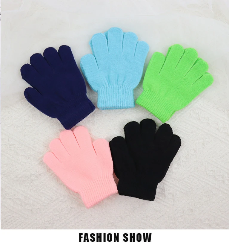 For 2-6years old kids boys girls winter cold and warm gloves children gloves