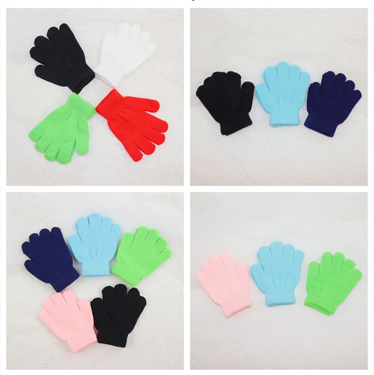 For 2-6years old kids boys girls winter cold and warm gloves children gloves
