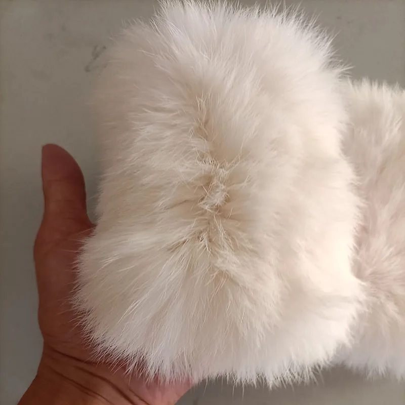 Women Genuine Knitted Rabbit Fur Glove Short Warm Winter Female Real Fur Gloves Fashion Hand Warmer